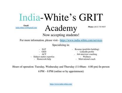 G.R.I.T. Academy Homeschool Family Bundle