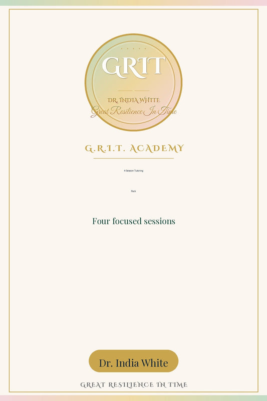G.R.I.T. Academy — 4-Session Tutoring Pack