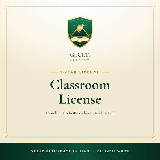 G.R.I.T. Academy: Classroom License