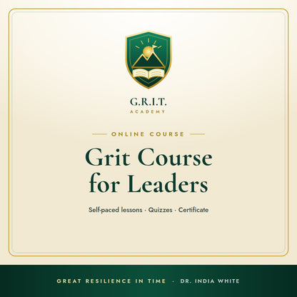 G.R.I.T. Academy: Grit Course for Leaders