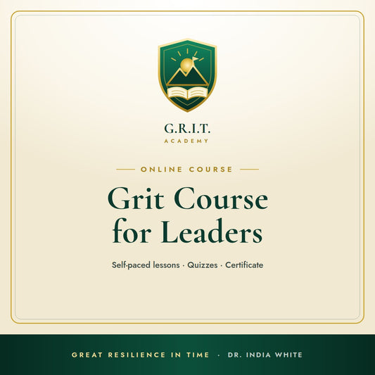 G.R.I.T. Academy: Grit Course for Leaders