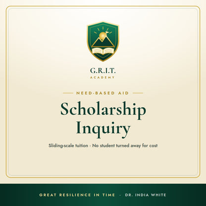 G.R.I.T. Academy Scholarship Inquiry