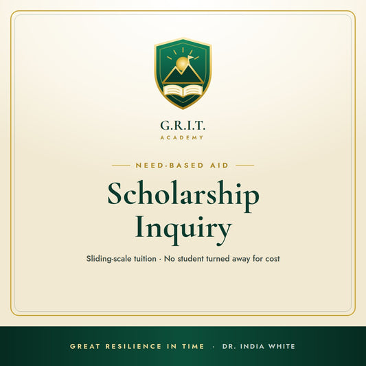 G.R.I.T. Academy Scholarship Inquiry