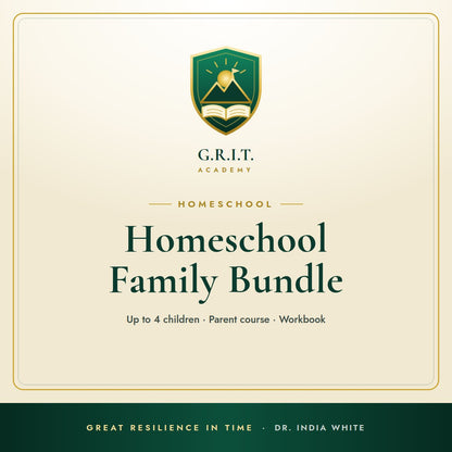 G.R.I.T. Academy: Homeschool Family Bundle