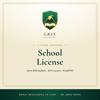 G.R.I.T. Academy: School License