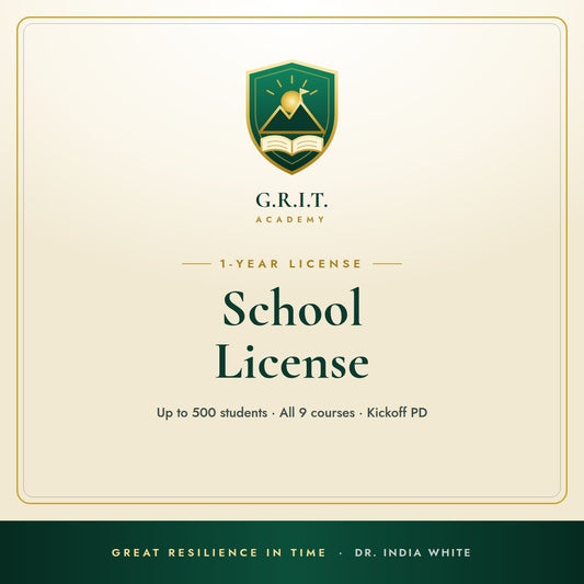 G.R.I.T. Academy: School License